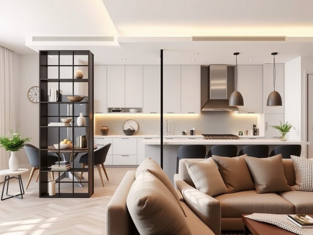 Jak skutecznie oddzielić kuchnię od salonu bez remontu – praktyczne sposoby i najczęstsze pułapki do uniknięcia