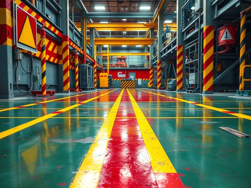 Kolory do wydzielania stref niebezpiecznych: wybór, normy i trwałe oznakowanie w praktyce