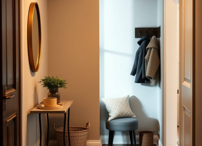 Układ funkcjonalny przedpokoju: jak zaplanować wygodną i estetyczną przestrzeń bez zbędnych kosztów