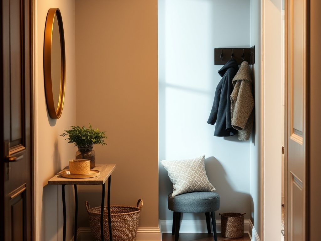 Układ funkcjonalny przedpokoju: jak zaplanować wygodną i estetyczną przestrzeń bez zbędnych kosztów