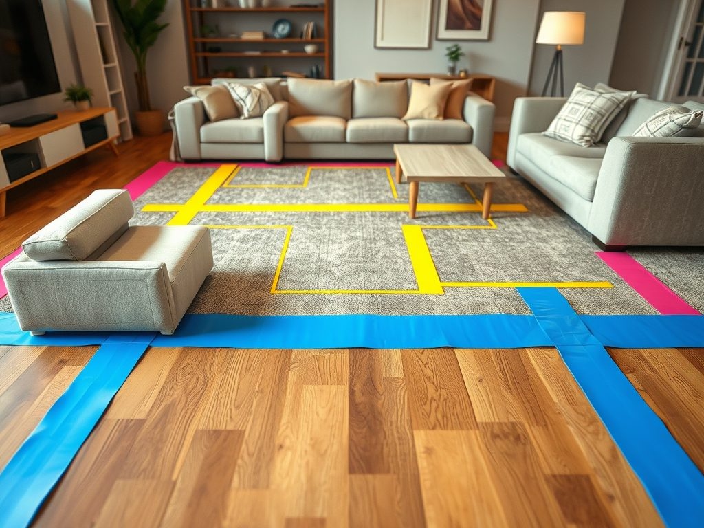 Jak testować ustawienie mebli taśmą na podłodze: praktyczne metody i typowe pułapki do uniknięcia