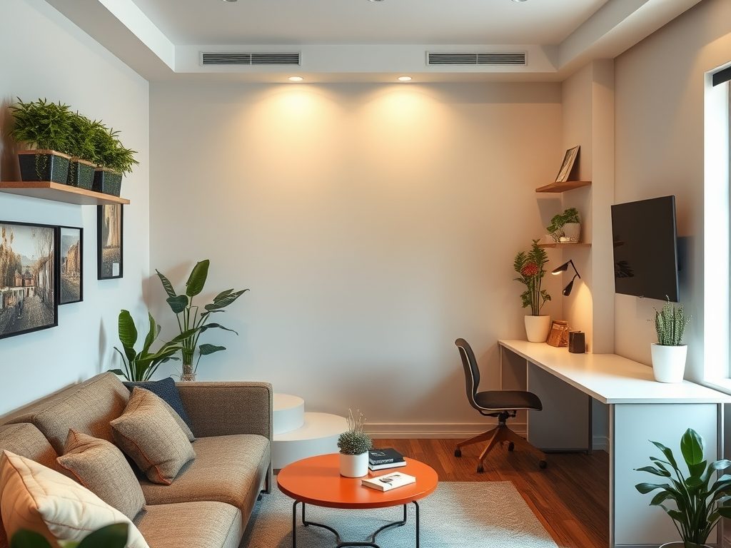 Układ funkcjonalny małego mieszkania: jak podzielić przestrzeń i zyskać komfort bez chaosu