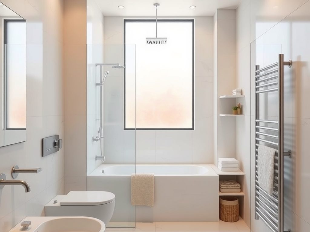 Układ funkcjonalny łazienki: jak zaplanować przestrzeń dla wygody i ergonomii użytkowania