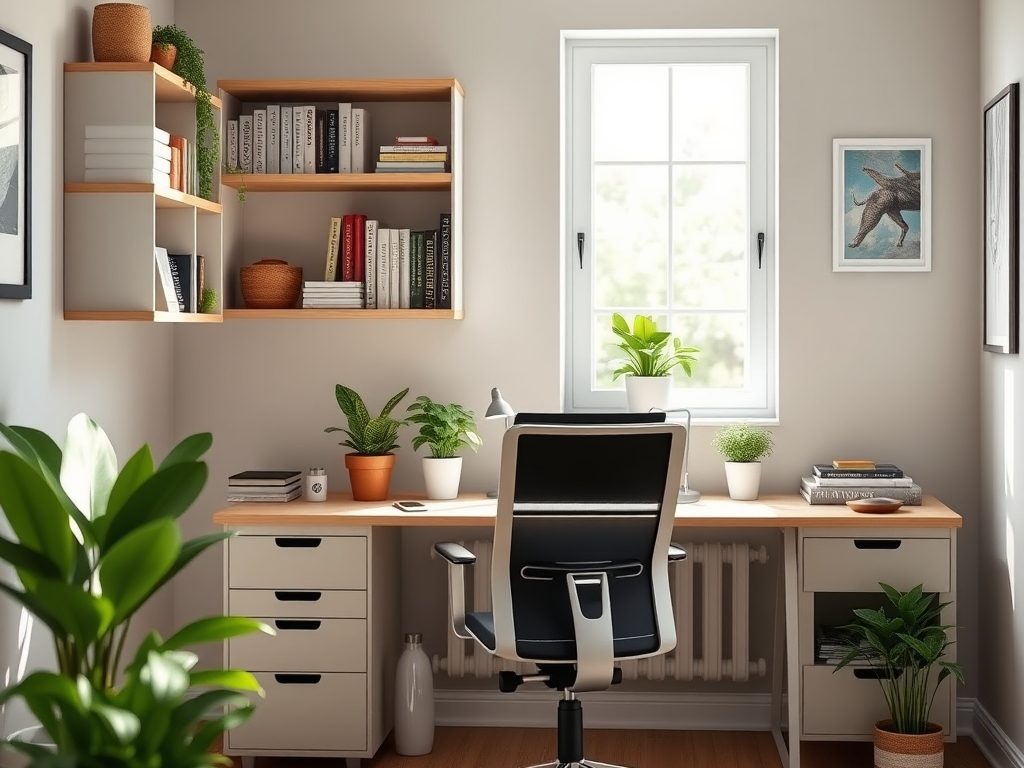 Układ mieszkania pod pracę zdalną: jak wyznaczyć funkcjonalną i komfortową strefę home office