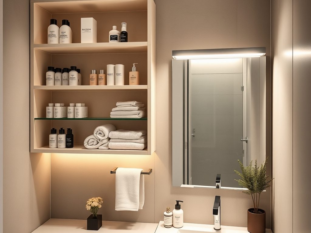 Ergonomia łazienki: jak zaplanować przechowywanie i lustro, by zyskać komfort i funkcjonalność